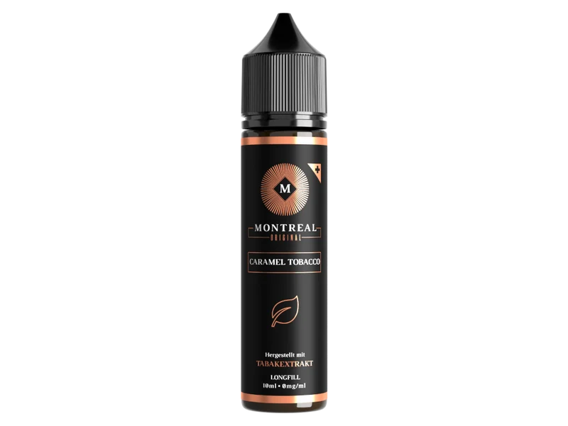 Montreal Original - Caramel Tobacco - Longfill Aroma 10ml (60ml Flasche)