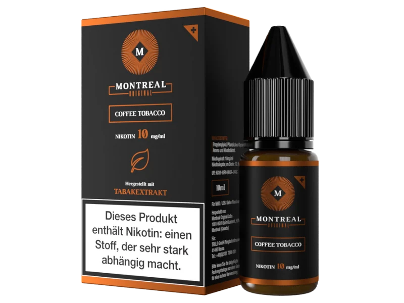 Montreal Original - Coffee Tobacco - 10ml Fertigliquid (Nikotinsalz)