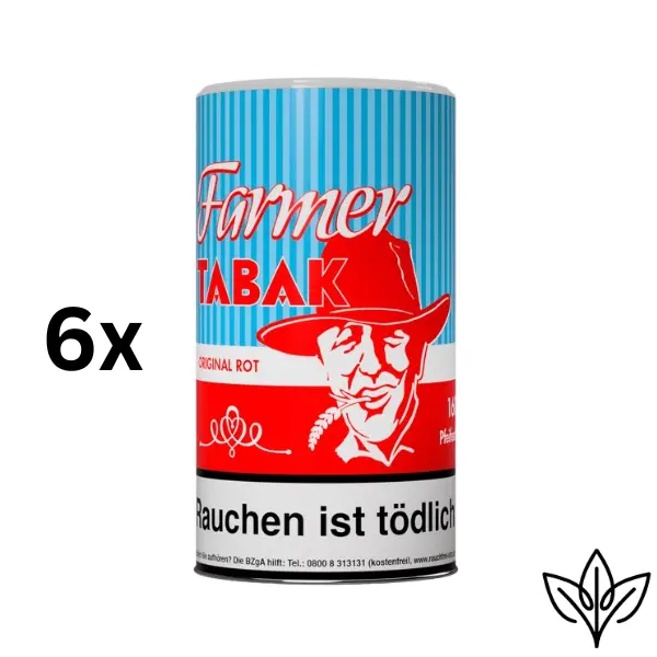Farmer Tabak Rot (6x160g)
