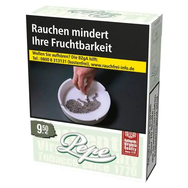 Pepe Fine Green XL Filterzigaretten, 8 x 25 Stück