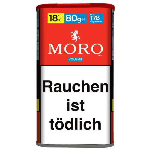 Moro Volumen Rot XXL Stopftabak (80g)