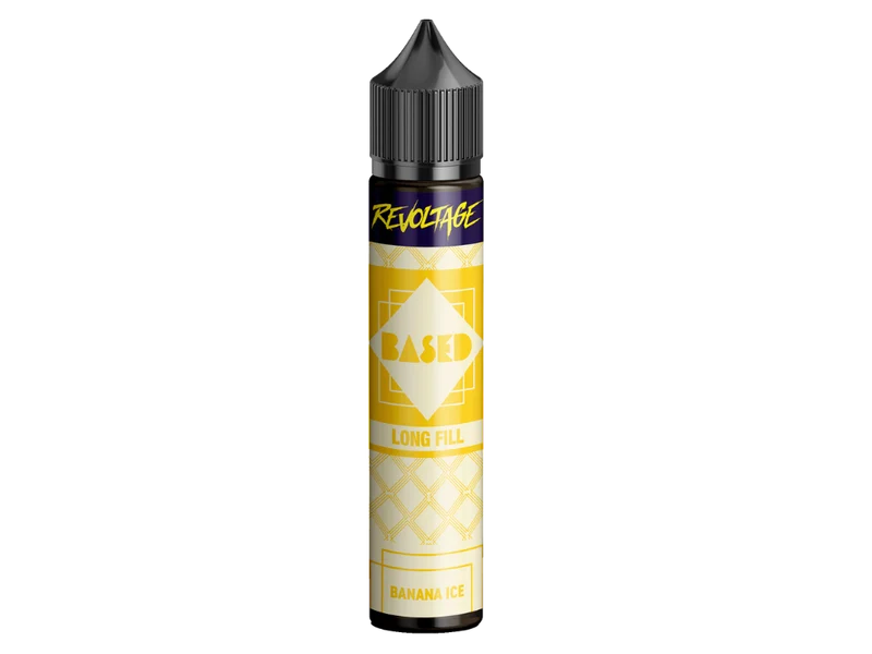 Revoltage - BASED - Banana Ice - Longfill Aroma 5ml (60ml Flasche)