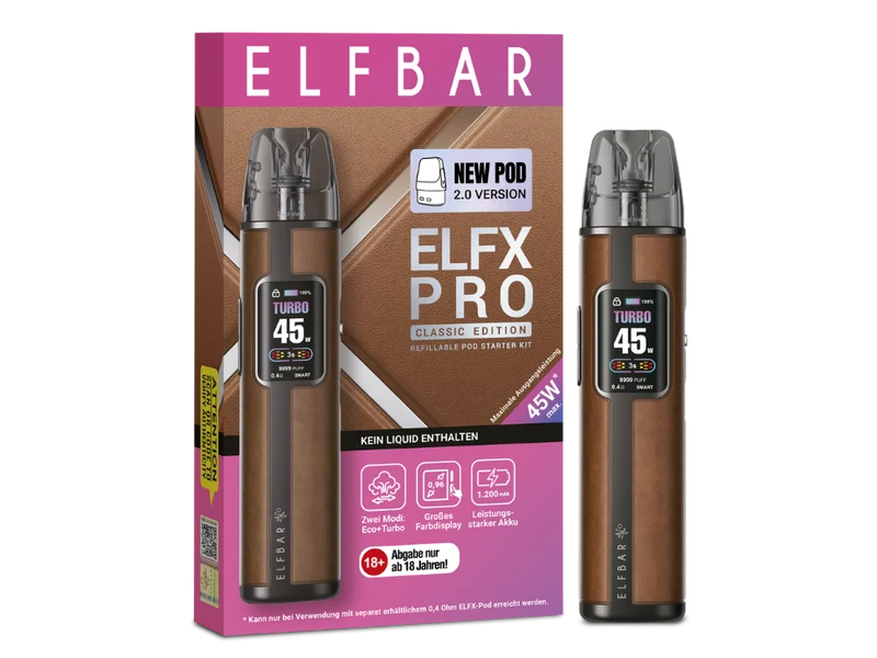 Elf Bar - ELFX Pro Classic Edition - E-Zigaretten Set
