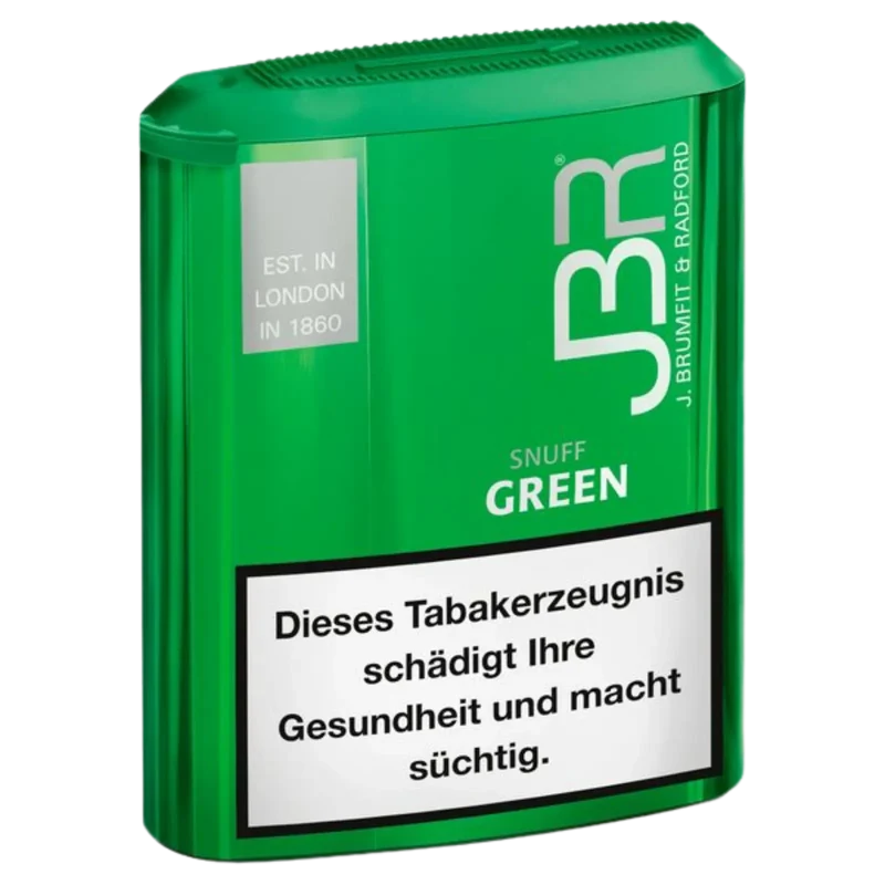 JBR Green Snuff (10x10g)