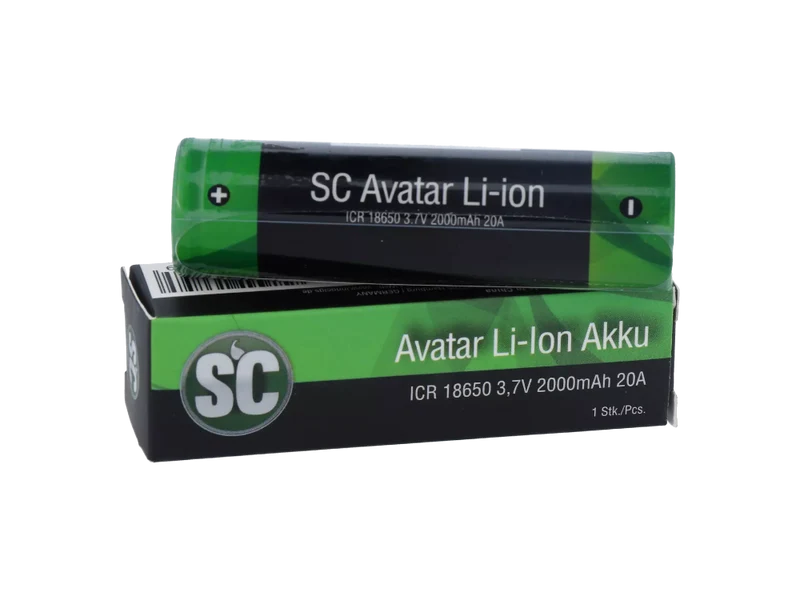 SC 18650er Akku 2000 mAh