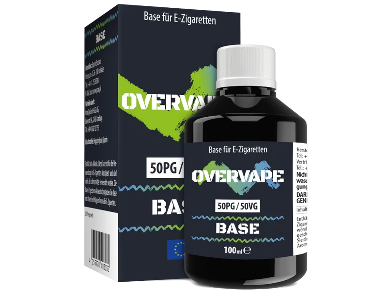 Overvape 100 ml Basis 0 mg/ml