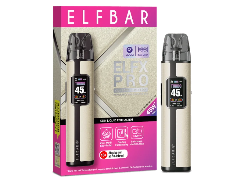 Elf Bar - Elfx Pro - E-Zigaretten Set
