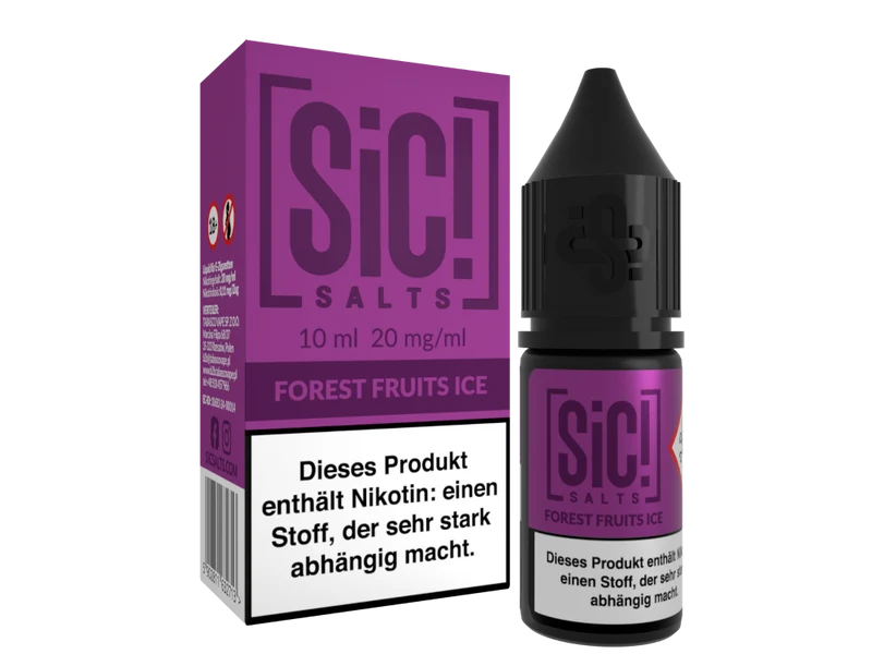 SiC! Salts - Forest Fruits Ice - 10ml Fertigliquid (Nikotinsalz)