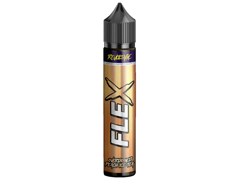 Revoltage - FLEX - Peach Ice Tea - Longfill Aroma 7ml (75ml Flasche)