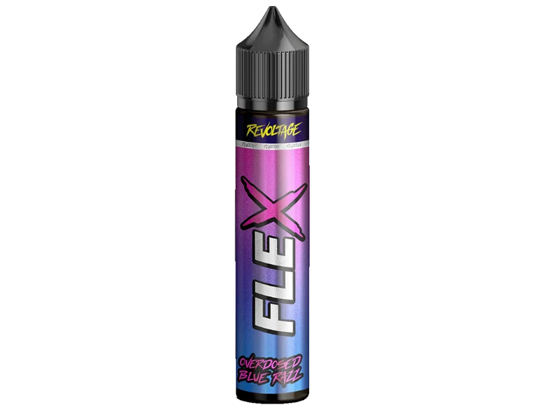 Revoltage - FLEX - Blue Razz - Longfill Aroma 7ml (75ml Flasche)