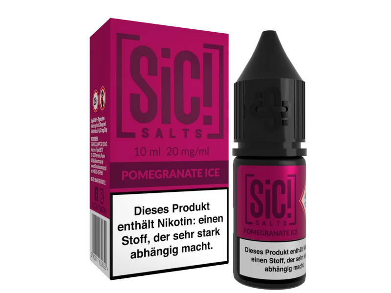 SiC! Salts - Pomegranate Ice - 10ml Fertigliquid (Nikotinsalz)
