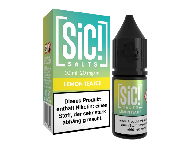 SiC! Salts - Lemon Tea Ice - 10ml Fertigliquid (Nikotinsalz)