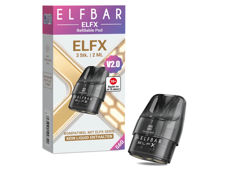 Elfbar Elfx Pod V2.0 (3 Stück pro Packung)