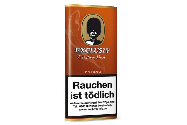 Exclusiv Mixture No. 4 (Cavendish) 50g - Pfeifentabak