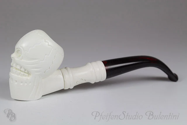 Meerschaumpfeife Midi TOTENKOPF M1398