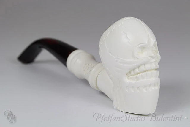 Meerschaumpfeife Midi TOTENKOPF M1398