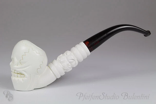 Meerschaumpfeife Midi TOTENKOPF M1394