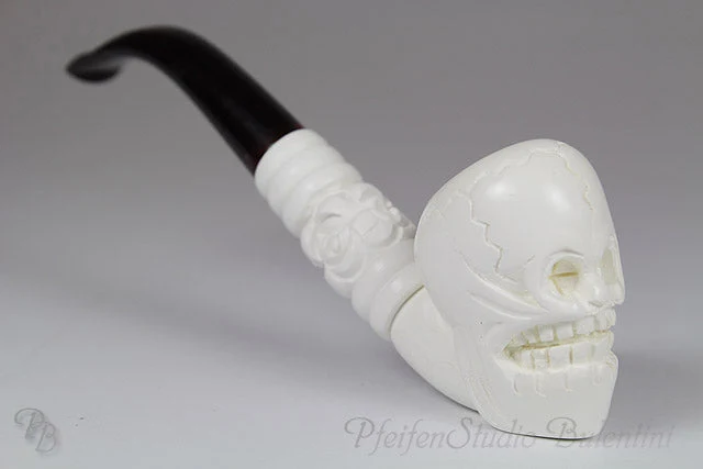Meerschaumpfeife Midi TOTENKOPF M1394