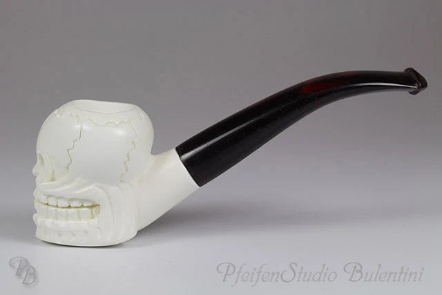 Meerschaumpfeife Midi TOTENKOPF M1392