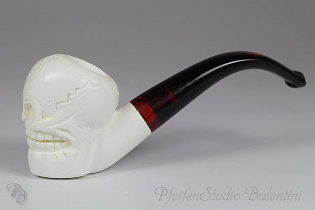 Meerschaumpfeife Midi TOTENKOPF M1391