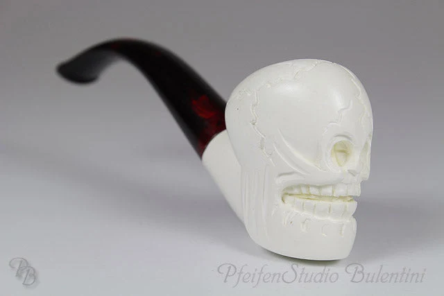 Meerschaumpfeife Midi TOTENKOPF M1391