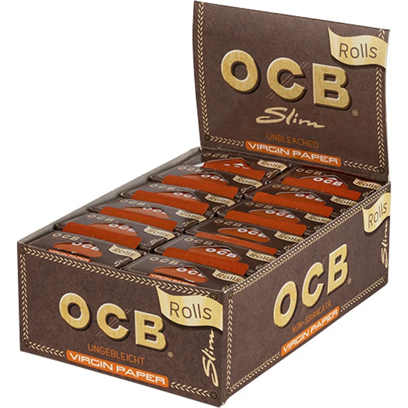 OCB Unbleached Virgin Rolls 24