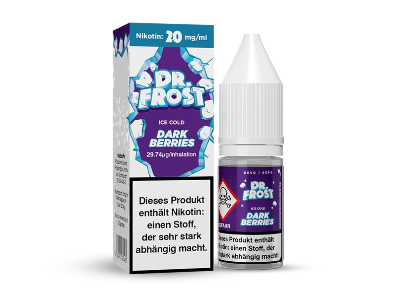 Dr. Frost Ice Cold Dark Berries Nikotinsalz Liquid