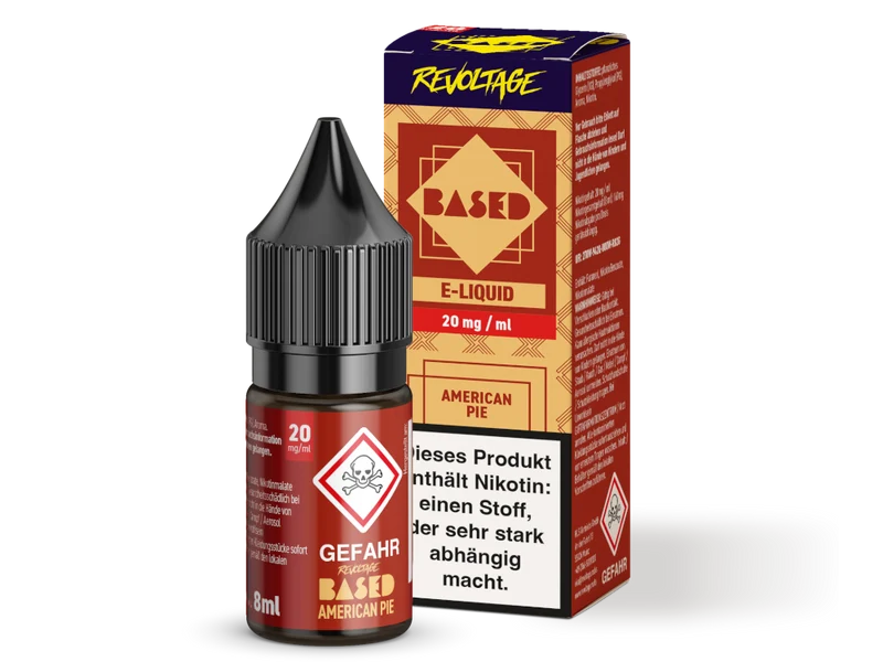 Revoltage BASED Hybrid Nikotinsalz Liquid American Pie