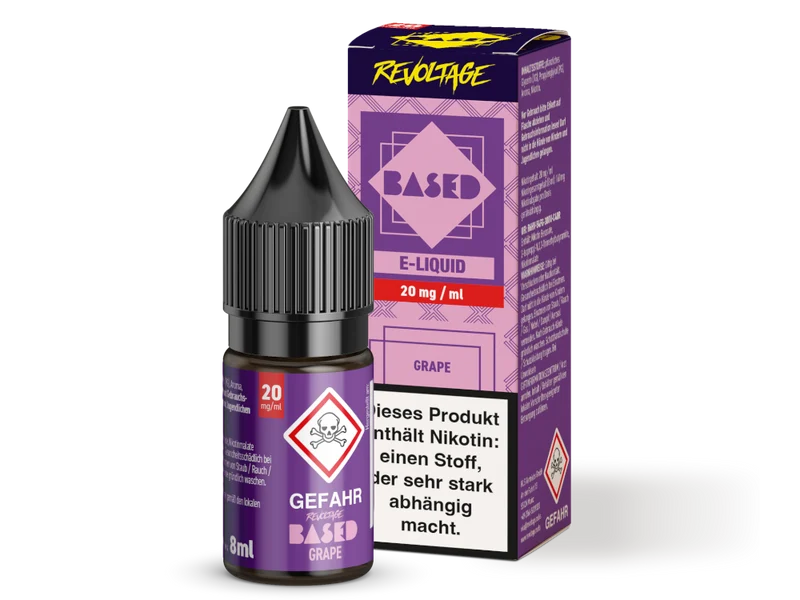Revoltage BASED Hybrid Nikotinsalz Liquid Grape