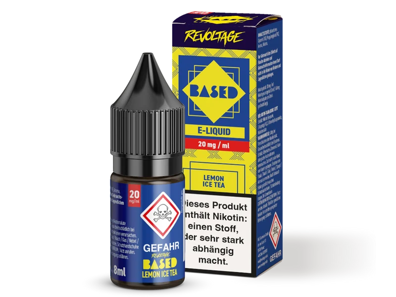 Revoltage BASED Hybrid Nikotinsalz Liquid Lemon Ice Tea