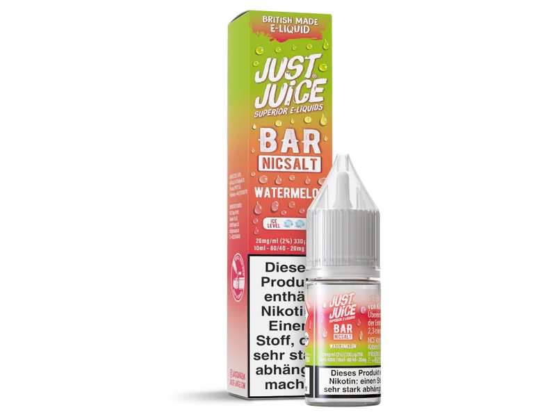 Just Juice Bar Nikotinsalz Liquid Watermelon