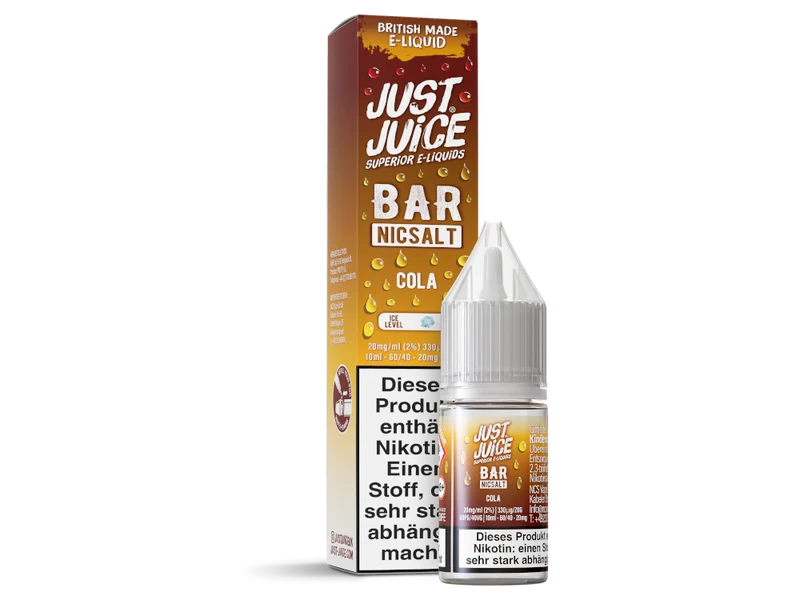 Just Juice Bar Nikotinsalz Liquid Cola