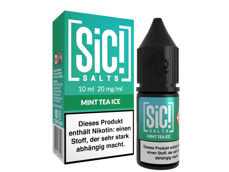 SiC! Salts Nikotinsalz Liquid Mint Tea Ice