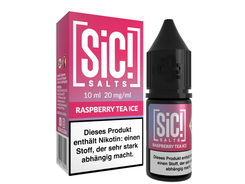 SiC! Salts Nikotinsalz Liquid Raspberry Tea Ice