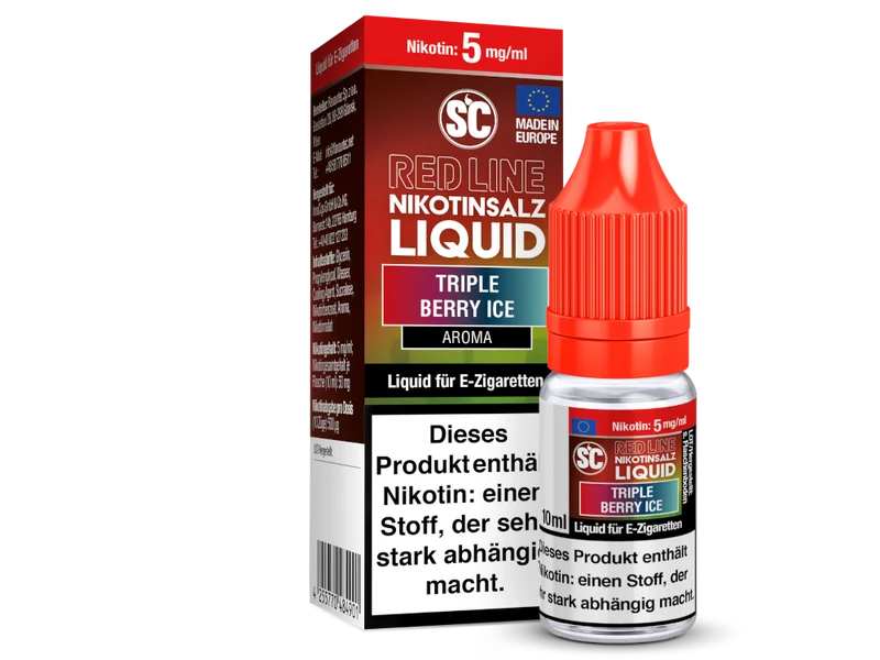 SC Red Line Triple Berry Ice Nikotinsalz Liquid