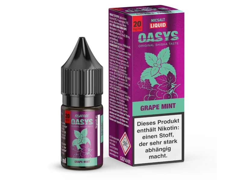 Revoltage OASYS Hybrid Nikotinsalz Liquid Grape Mint