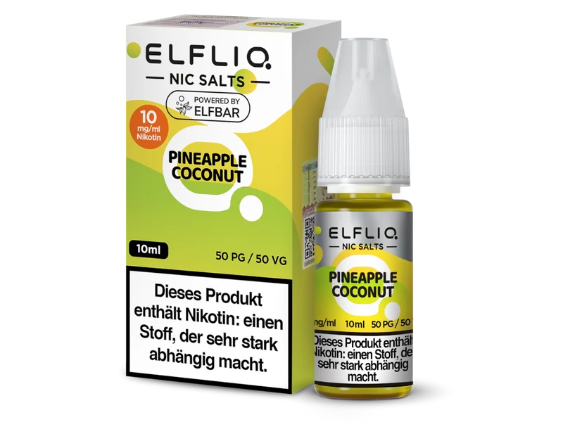 ELFLIQ - Pineapple Coconut - 10ml Fertigliquid (Nikotinsalz)