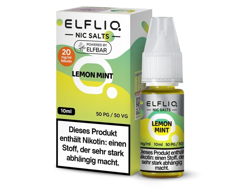 ELFLIQ - Lemon Mint - 10ml Fertigliquid (Nikotinsalz)