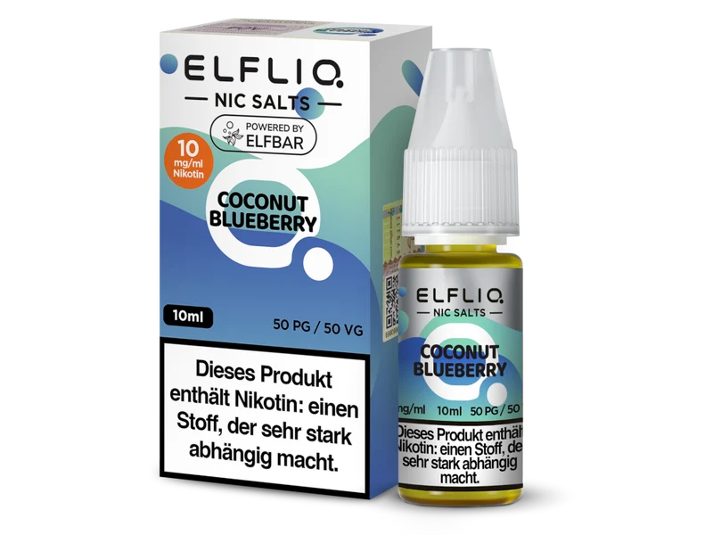 ELFLIQ - Coconut Blueberry - 10ml Fertigliquid (Nikotinsalz)