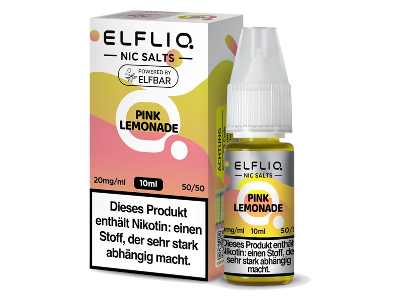 ELFLIQ - Pink Lemonade - 10ml Fertigliquid (Nikotinsalz)