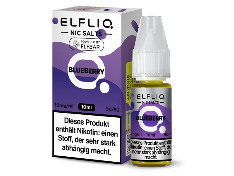 ELFLIQ - Blueberry - 10ml Fertigliquid (Nikotinsalz)