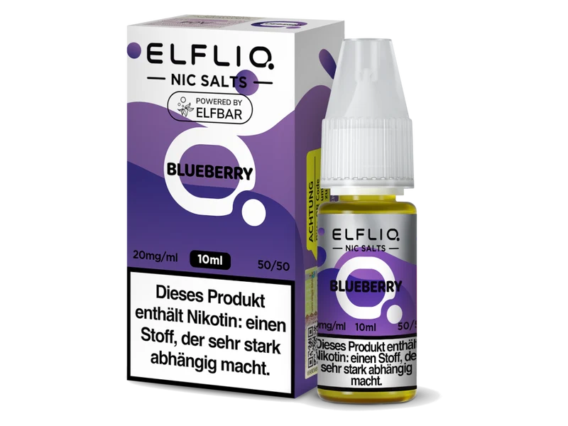 ELFLIQ - Blueberry - 10ml Fertigliquid (Nikotinsalz)