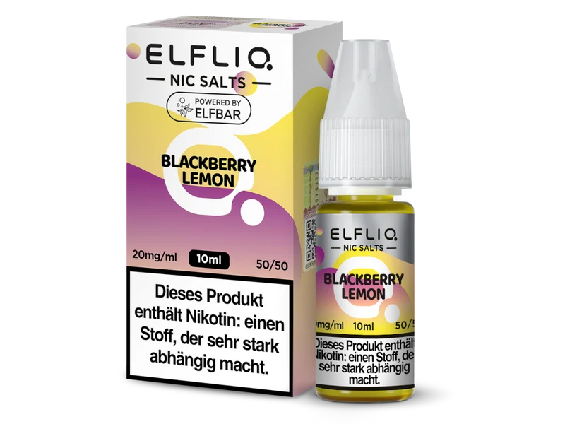 ELFLIQ - Blackberry Lemon - 10ml Fertigliquid (Nikotinsalz)