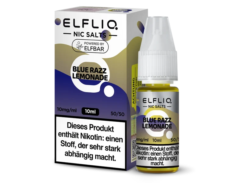 ELFLIQ - Blue Razz Lemonade - 10ml Fertigliquid (Nikotinsalz)