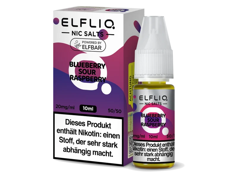 ELFLIQ - Blueberry Sour Raspberry - 10ml Fertigliquid (Nikotinsalz)