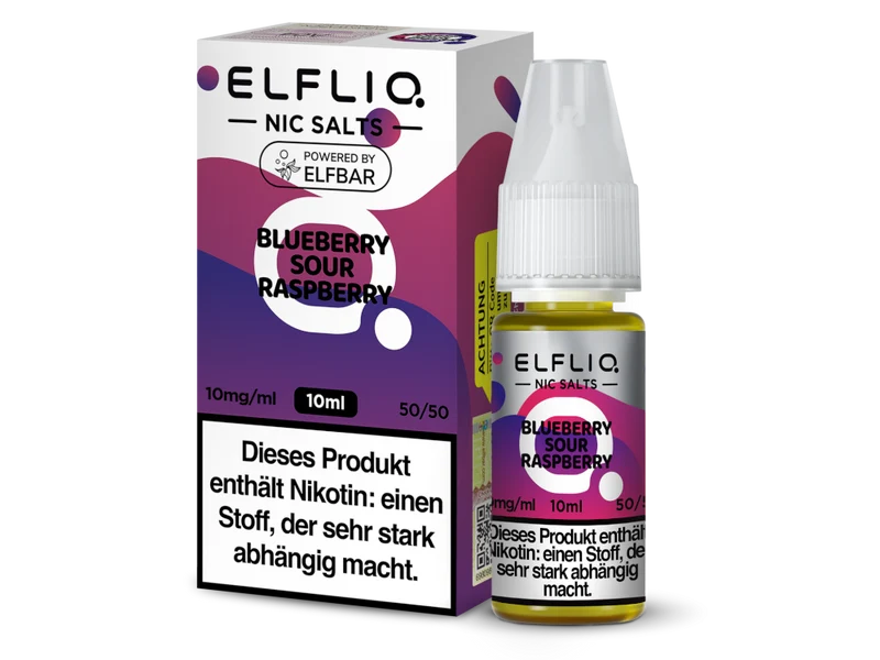 ELFLIQ - Blueberry Sour Raspberry - 10ml Fertigliquid (Nikotinsalz)