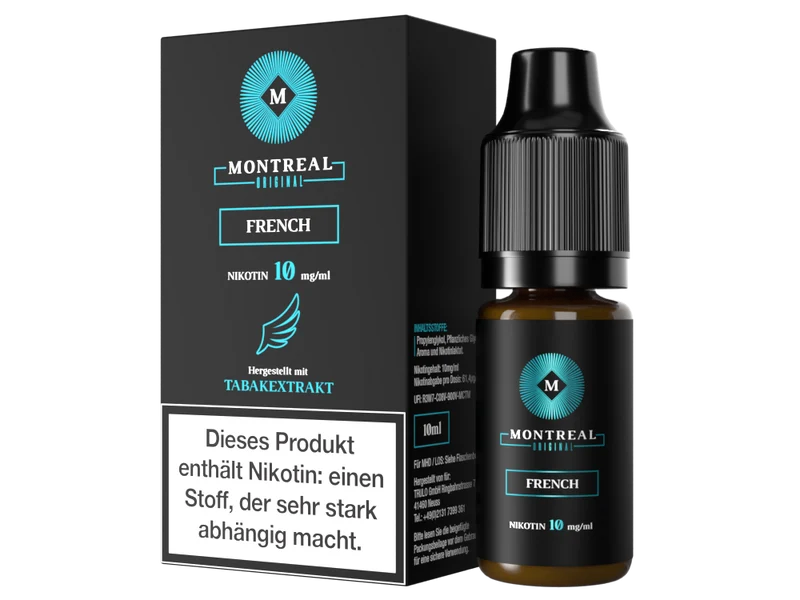Montreal Original - French - 10ml Fertigliquid (Nikotinsalz)