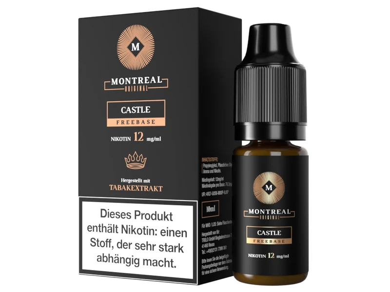 Montreal Original - Castle - 10ml Fertigliquid (Nikotin)