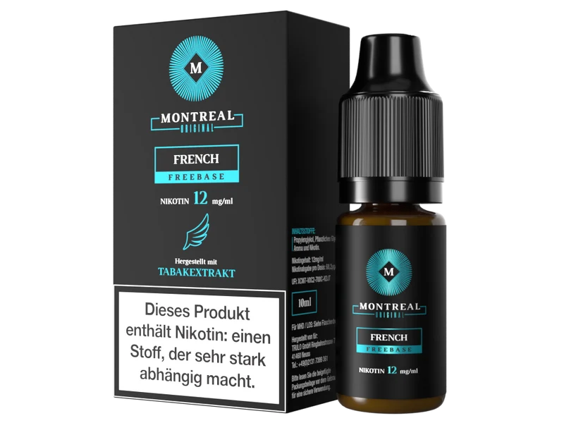 Montreal Original - French - 10ml Fertigliquid (Nikotin)