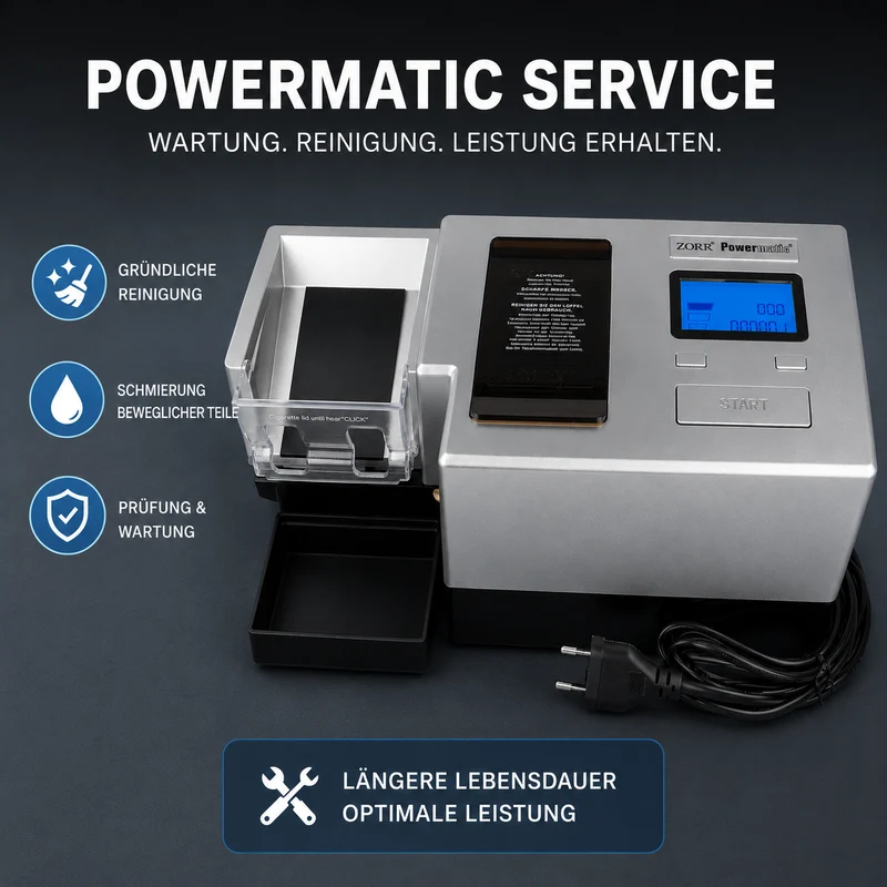 Powermatic Service für alle Versionen